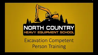 OSHA Excavation Competent Person Training