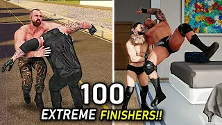 Top 100 Extreme Finishers!! WWE 2K22 Countdown