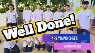 APS Young Chefs won the National Schools Sandwich Competition!