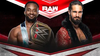 WWE CHAMPIONSHIP MATCH: Big E vs. Seth Rollins - Monday Night Raw 2021