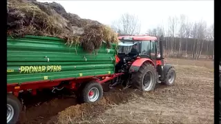 Zetor Proxima 110 Power VS Przyczepa Pronar