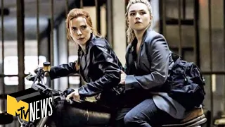 Scarlett Johansson & Florence Pugh on “Black Widow” & Future of the MCU | MTV News