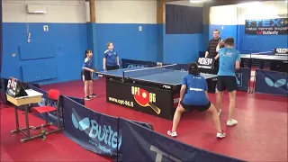 OINAS L/LU J vs BRIL I/LUO J | U15 mixed doubles quarterfinal | Finnish U13&U15 championships 2024