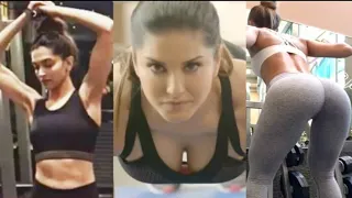 Bollywood Actress Workout 2017 - Alia Bhatt, Katrina Kaif, Deepika Padukone, Bipasa Basu, Sunny Leon