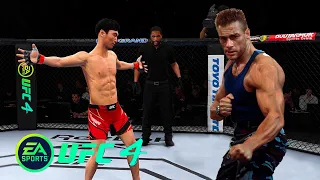 UFC4 Doo Ho Choi vs Van Damme EA Sports UFC 4 PS5