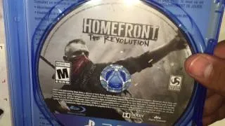 Homefront The Revolution PS4 HD Unboxing