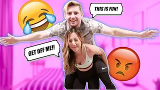 COUPLES LIFT & CARRY CHALLENGE!! *HILARIOUS*