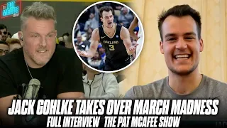 Oakland Star Jack Gohlke Joins Pat McAfee After Upsetting #3 Kentucky, Busting Everyone's Bracket