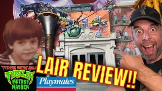 Will my inner child love the TMNT Mutant Mayhem Sewer Lair Playset? What about adult me? Playmates!