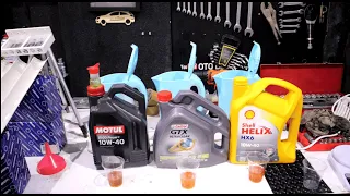 EN İYİ YAĞ TESTİ YAPTIK ! Castrol vs Motul vs Shell