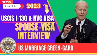 USA I-130 & NVC visa Interview Questions & Answer for Spouse, Child & Parent 2024 / Success  Guide