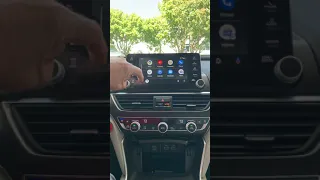 Wireless Android Auto in Honda