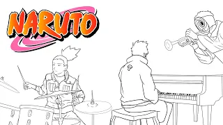 Go! Flow | Naruto We are fighting dreamers (Naruto Theme) - Instrumental Acoustic cover ANIMATION