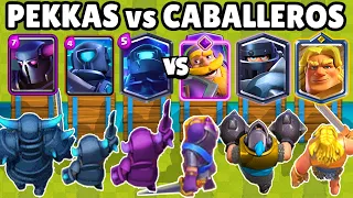 PEKKAS vs CABALLEROS | OLIMPIADAS de CLASH ROYALE