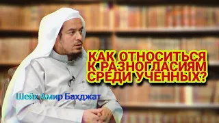 Как относиться к разногласиям среди ученных? Шейх Амир Бахджат