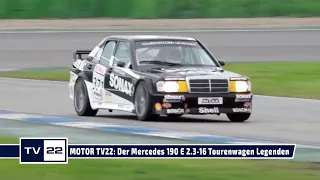 MOTOR TV22: Der Mercedes 190 E 2.3-16 von Ko Koppejan bei den Tourenwagen Legenden Hockenheimring