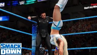 WWE 2K20 SMACKDOWN TAMINA VS DANA BROOKE