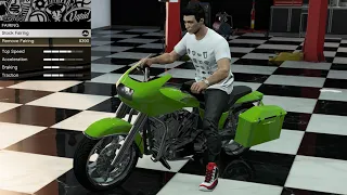 GTA 5 - OG Vehicle Customization - Western Bagger (Harley Davidson Road Glide)