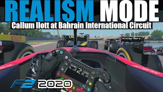 F1 2020 [F2 2020] REALISM MODE - BAHRAIN (100% RACE + TRACKIR + COCKPIT + NO HUD + NO ASSISTS)