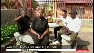 SA chef scoops top awards in India