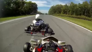 Stock honda shifter kart at summit point 09-13 Part 1