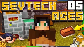 SevTech Ages #05 - ПЕРВАЯ ЭРА,ЛУК БАЙКОКА И МЕДЬ!? | Выживание в Майнкрафт с модами | 1.12.2