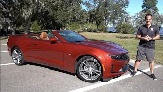 Is the 2021 Chevrolet Camaro RS convertible ALMOST a Muscle Car?