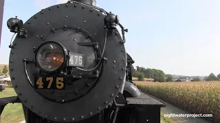 Strasburg Railroad #475 full train ride