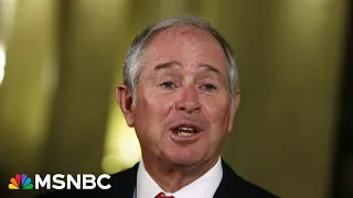 Joe: Blackstone CEO supporting a guy who says he can execute his political opponents