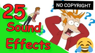 Top 25 Funny Sound Effects 2021 || No Copyright || Comedy Sound || Funny Traps