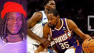 Yoshaun Reacts To Minnesota Timberwolves Vs Phoenix Suns Game 1 Full Highlights | 2024 WCR1