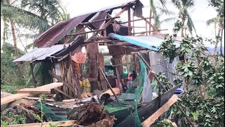 Signal No.5 Super Typhoon Oddete In Siargao Island