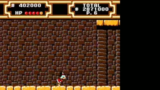 NES - Duck Tale 2 - Full Walkthrough all map pieces