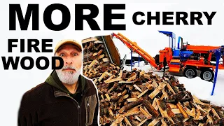 MORE CHERRY FIREWOOD FROM THE ORIGINAL MAN... ADAM!