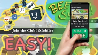 How to join the bee swarm simulator club on any mobile device!￼ (easy method)