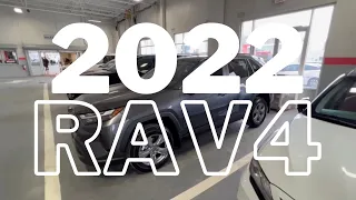 2022 RAV4 XLE changes compared to 2021