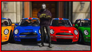 GTA 5 Roleplay - tiny car bank heist | RedlineRP