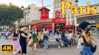 Paris , France  🇫🇷 - Paris Summer Walk 2022 - 4K HDR Walking Tour | Paris 4K | A Walk In Paris