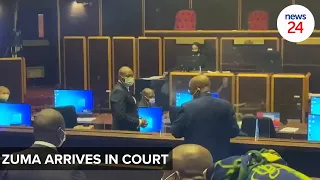 WATCH | 'Long live Jacob Zuma’ chanted from gallery as the former president arrives in court