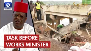 I Will Make Road Contractors To Make The Change, Works Minister Umahi Reels Plans On Infrastructure