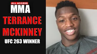 Terrance McKinney recaps 7-second KO win, aiming to return this Fall