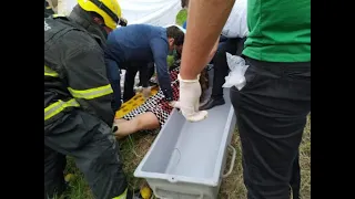 inedito! primeiras imagens foto de resgate  após o acidente  Marília Mendonça