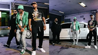 Jim Jones " We Set The Trends " remix ft DJ Khaled, Juelz Santana & Lil Wayne behind the scenes