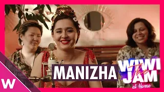 Manizha (Russia Eurovision 2021) "Vanya" and "I Am Who I Am" | Wiwi Jam at Home