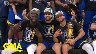 Warriors win 4th NBA Championship title in 8 years l GMA