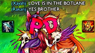 BROMANCE BOTLANE - XAYAH AND RAKAN (feat. @Dogzu )