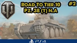 WoT PS4: Road to Tier 10 - Pz.Kpfw. 38 (t) n.A.