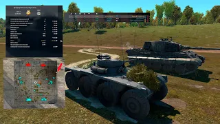 EBR против Пантер и Тигров // Кошки-мышки в War Thunder