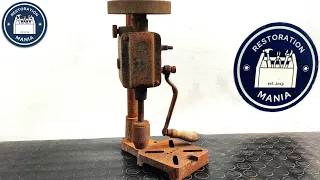 Broken Hand Drill Press Restoration