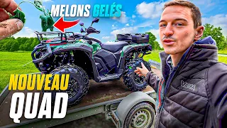 NOUVEAU QUAD ! Melon gelés... ❄️